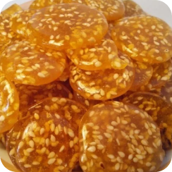 پولکی کنجدی